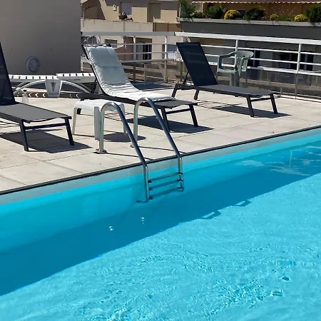 Lejlighed D'este - 4 Prs - Clim - 300m - Piscine-parking En Option Juan-les-Pins